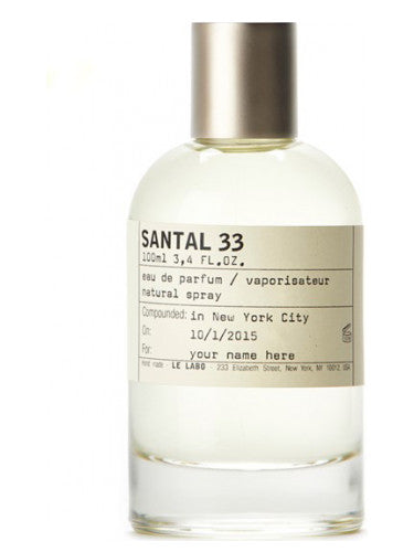 LE LABO SANTAL 33 - 50ML EAU DE PARFUM (TESTER)